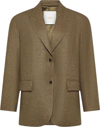Cruna Monia Jas - Dames - Blazers - Bruin - S - Wol - Jassen