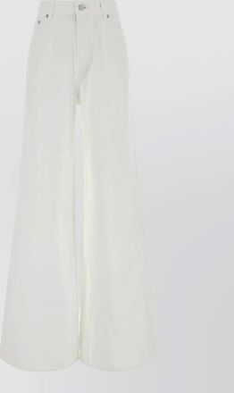 Alaia denim wide-leg jeans