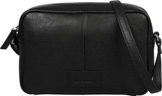 Burkely Leather Shoulder Bag Soft Skylar Camera Bag Beach Black