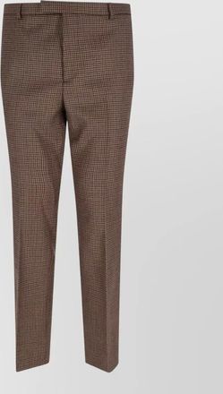 Gucci wool straight-leg tailored trousers