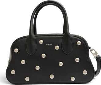 Bally Unda Satchel Leather 2way Shoulder Bag
