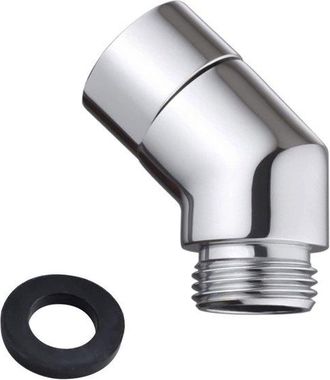 OEM Adaptador Angular Para Ducha De Mano - 135 Grados - Plateado