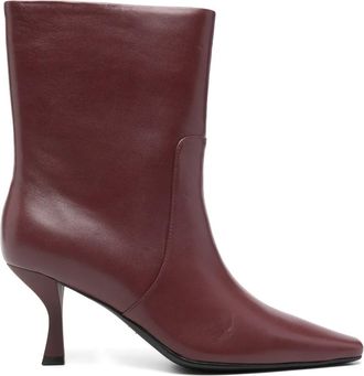 Marc Ellis Stivaletti a punta 65mm - Rosso