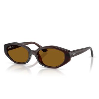 Ray-Ban Rb 4473D Zonnebrillen - unisex - Zonnebrillen - Bruin - 56 MM - Accessoires