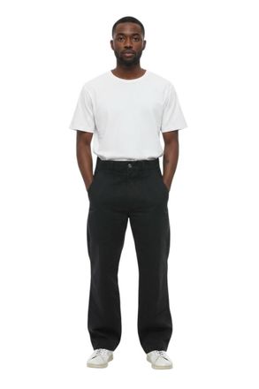 Isabel Marant Black Flat Front Trousers