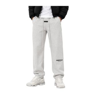 Fear of God Essentials Sweatpants - Heren - Broeken - Grijs - Maat: L Katoen