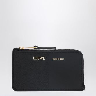 Loewe Card holder with coin pocket black