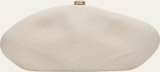Cult Gaia The Caldera Marbled Acrylic Clutch Bag