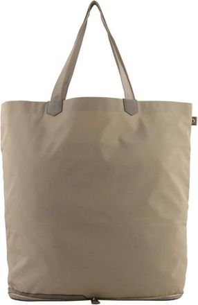 Pourchet Tassen, Dames, Beige, ONE Size, Leer, Easy Tote Bag