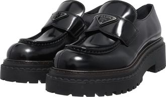 Prada Loafer - Loafers - Gr. 41 (EU) - in Schwarz - f&uuml;r Damen