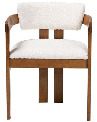 Baxton Studio Carice Modern Boucle Dining Chair