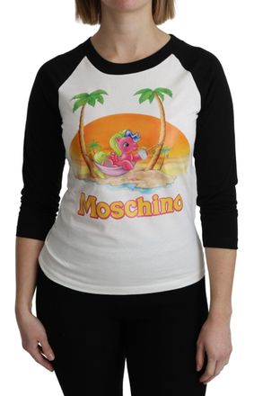 Moschino Witte Katoenen T-shirt My Little Pony Top Tshirt