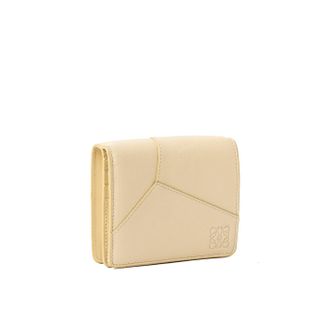 Loewe Compact Zip Wallet - White