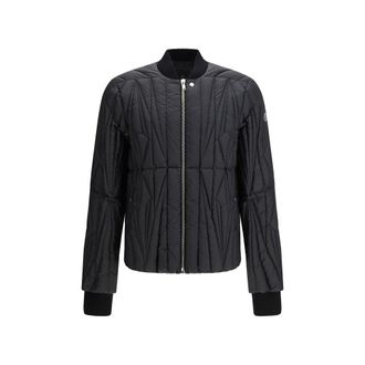 Moncler Black Goose Down Mens Bomber