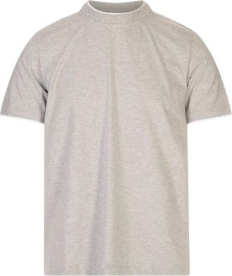 PESERICO Heren, Tops, Grijs, Maat: 2XL