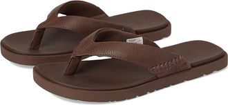 UGG Seaside II Flip Mens Sandals Luggage : 10 D - Medium