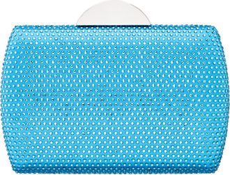 Nina Pacey Crystal Minaudi&egrave;re in Air Blue at Nordstrom
