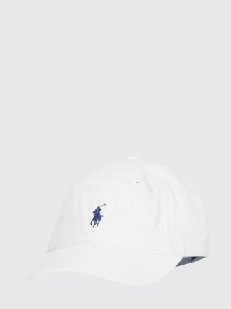 Polo Ralph Lauren Cappello Polo Ralph Lauren in lino con logo ricamato