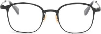 Masahiromaruyama thin-frame glasses - Black