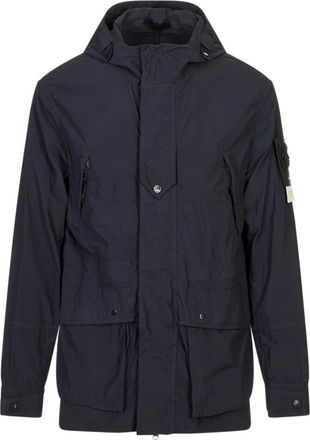 Stone Island Hombre, Chaquetas, Azul, Talla: M