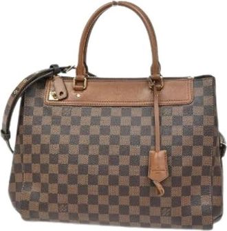 Louis Vuitton Pre-owned Handbags, female, Brown, Size: ONE SIZE Pre-owned Greenwich bag