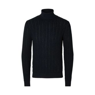 Selected Heren, Truien, Blauw, Maat: M