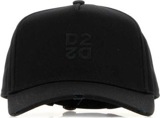 Dsquared2 Black Logo Solid Baseball Hat