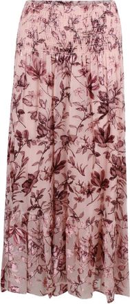 Alice & Olivia Alice + Olivia, Midi Skirts, female, Pink, Size: XS Low-rise Maxi Skirt