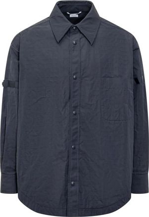 Thom Browne Oversized overhemdjas - Heren - Zomerjassen - Blauw - M - Jassen