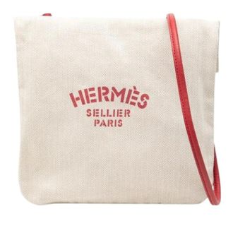 Herm&egrave;s Pre-owned Cross Body Bags, female, White, Size: ONE SIZE Pre-owned Aline Cross Body Bag