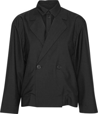 Henrik Vibskov Lonely blazer met knopen - Zwart
