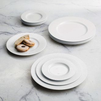 Frontgate Set of 4 Amanda Dinnerware Collection - Salad Plate - Frontgate