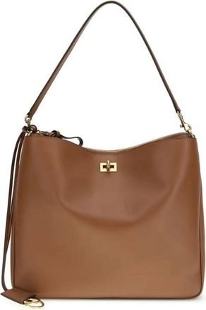 Balenciaga Lederen Schoudertas - Dames - Schoudertassen - Beige - ONE Size - Leer - Tassen