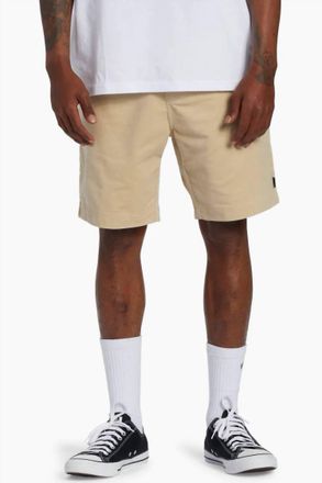 Billabong Larry Layback Cord Shorts In Chino