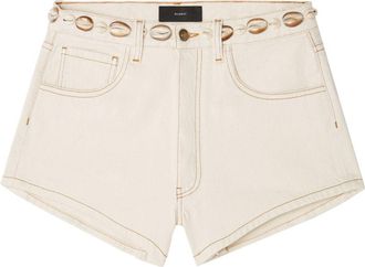 Alanui Shorts denim Ocean Dream - Toni neutri