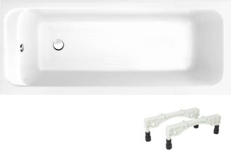 Villeroy & Boch Ba&ntilde;era Recta 170 X 75 Villeroy Et Boch Architectura Acr&iacute;lico Con Pies