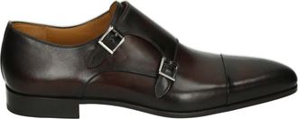 Magnanni Schoenen, Heren, Bruin, 40 EU, Leer, Bruine Zakelijke Lage Schoenen