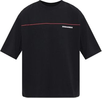 Dsquared2 T-Shirts - Heren - T-shirts - Zwart - M - Tops