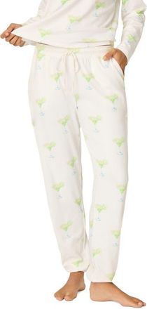 PJ Salvage Margarita Mama Pajama Pants in Ivory at Nordstrom, Size X-Small