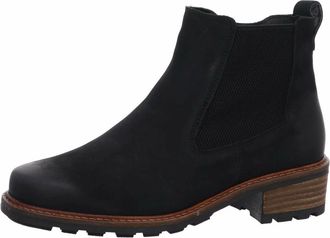 Solidus Chelsea Boot - Dames - Schoenen - Zwart - Maat: 36 1/2 EU Zijde