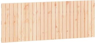 vidaXL Cabecero de cama de pared madera maciza de pino 159,5x3x60 cm vidaXL