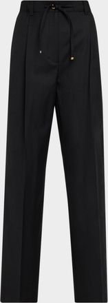 Moncler Straight-Leg Drawstring Trousers