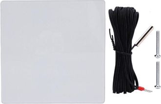 OEM Termostato Wifi Inteligente Para Calefacci&oacute;n El&eacute;ctrica Con Pantalla Lcd, Regulador De Temperatura Y Control Por Aplicaci&oacute;n Para El Hogar, Color Blanco