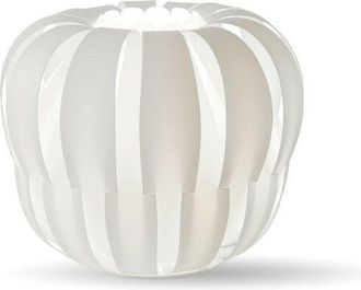 Linea Zero L&aacute;mpara De Mesa Blanca En Metal Cm. 19x17h