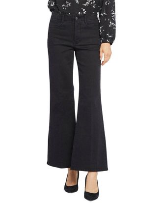 NYDJ Nydj High Rise Vintage Black Wide Leg Jean