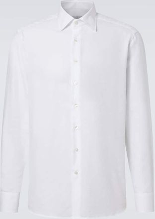 Etro Roma cotton jacquard shirt