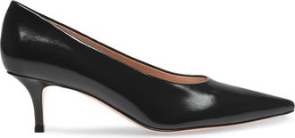 Gianvito Rossi Rania 85 Pump in Black Nappa at Nordstrom, Size 35.5