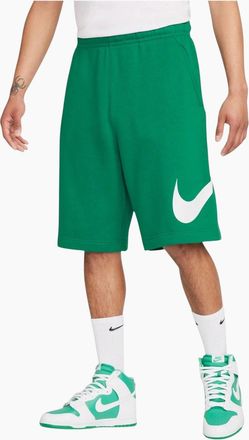 Nike Mens Nike Mens Shorts Terry Summer Comfort Half Pants - Green - Size: 32/30/31
