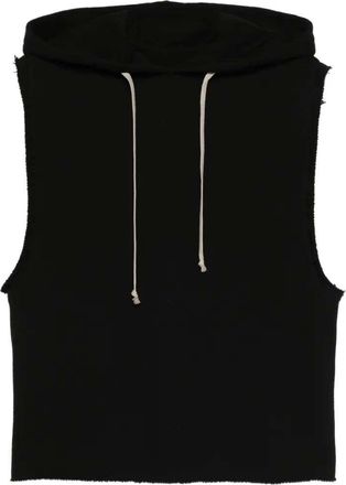Rick Owens &auml;rmelloses Tanktop mit Kapuze