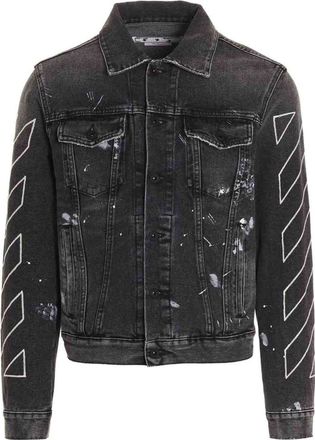 Men's Off-white Denim Jackets - up to −82% | Stylight